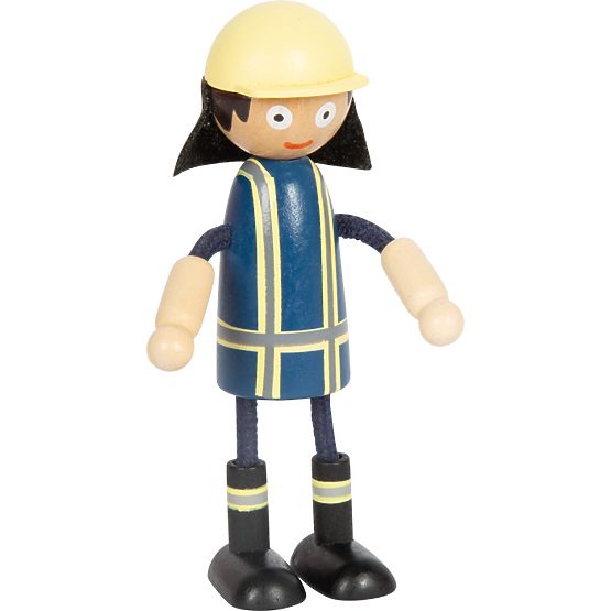 small foot Drevené hasičské auto