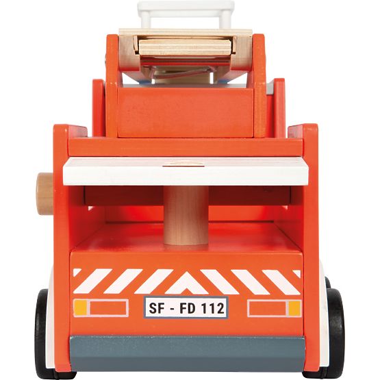 small foot Drevené hasičské auto