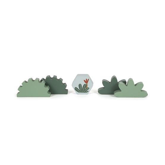 Small Foot Drevené kocky Dino