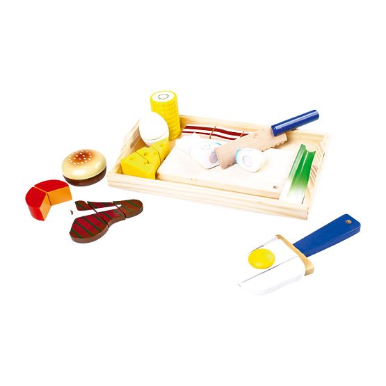 Small Foot Drevené potraviny jedlo gurmán