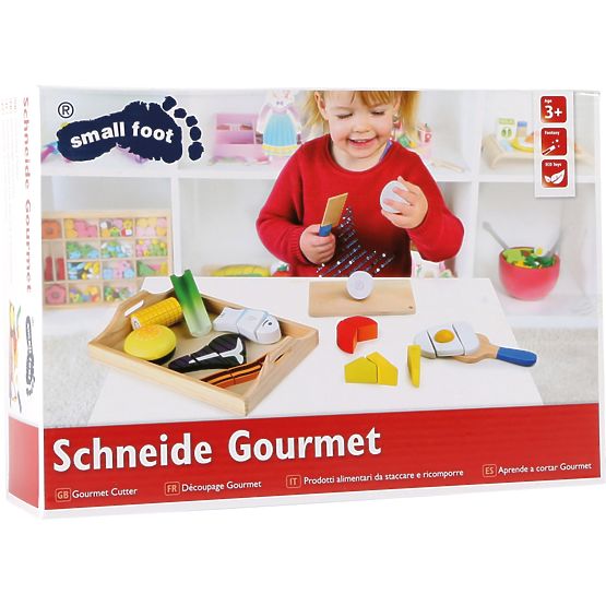 Small Foot Drevené potraviny jedlo gurmán
