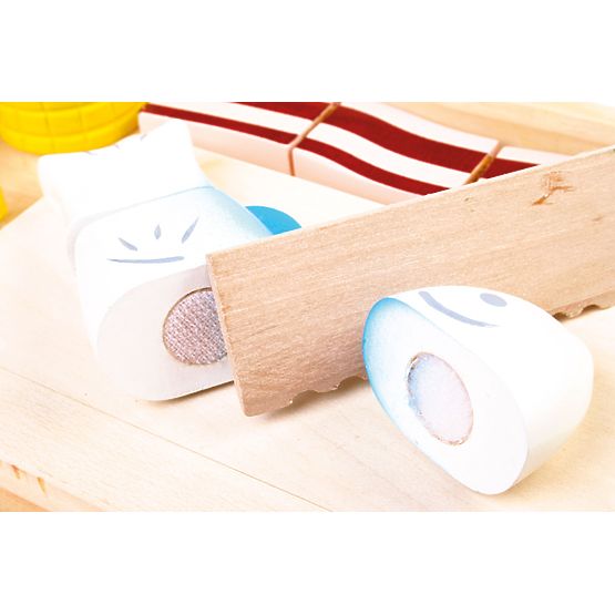 Small Foot Drevené potraviny jedlo gurmán