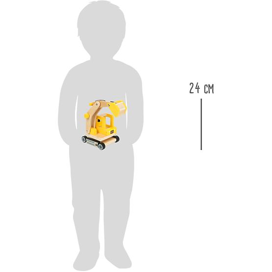 small foot Drevený bager s lyžicou