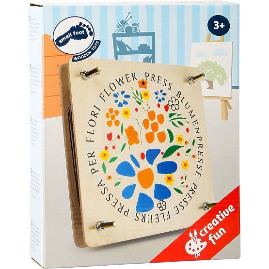 Small Foot Drevený lis na kvety