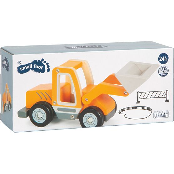 small foot Drevený nakladač s lopatou