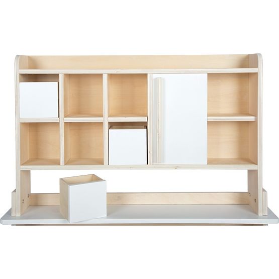 small foot Drevený predajný stánok biely