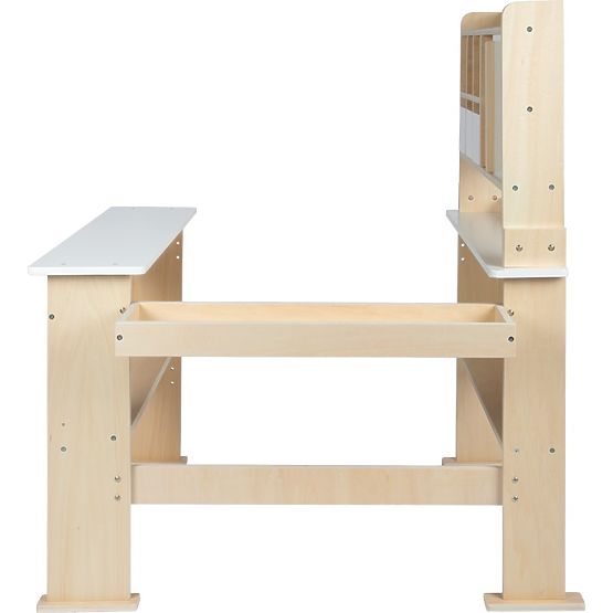 small foot Drevený predajný stánok biely