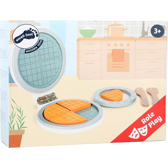 small foot Drevený vaflovač s príslušenstvom