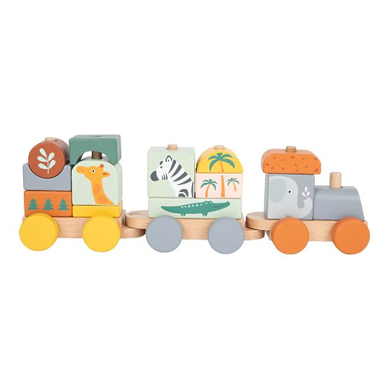 Small Foot Drevený vláčik Safari