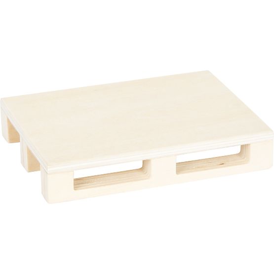 small foot Drevený vysokozdvižný vozík s paletou