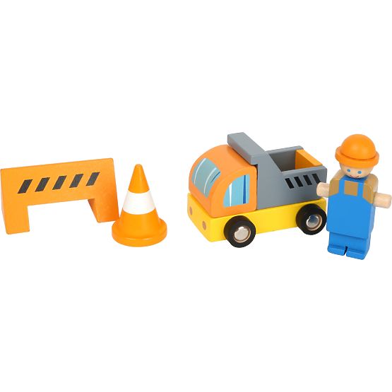 small foot Drevený žeriav s príslušenstvom