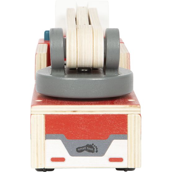 small foot Hasičské auto s otočným rebríkom