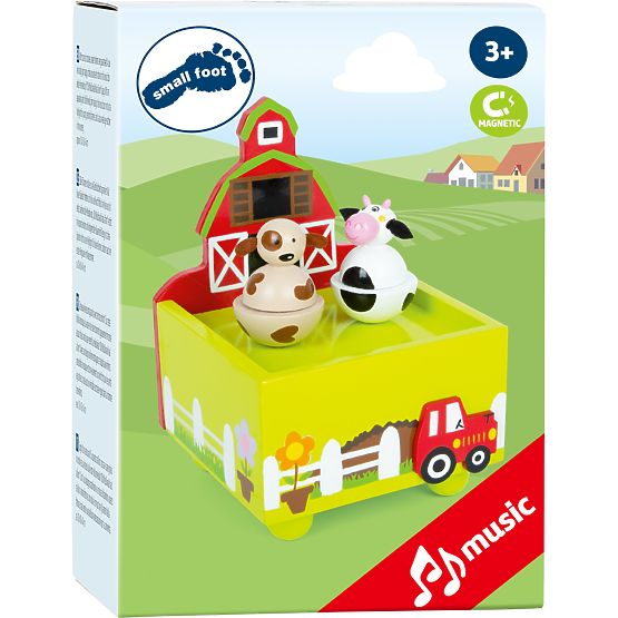 small foot Hudobná skrinka farma