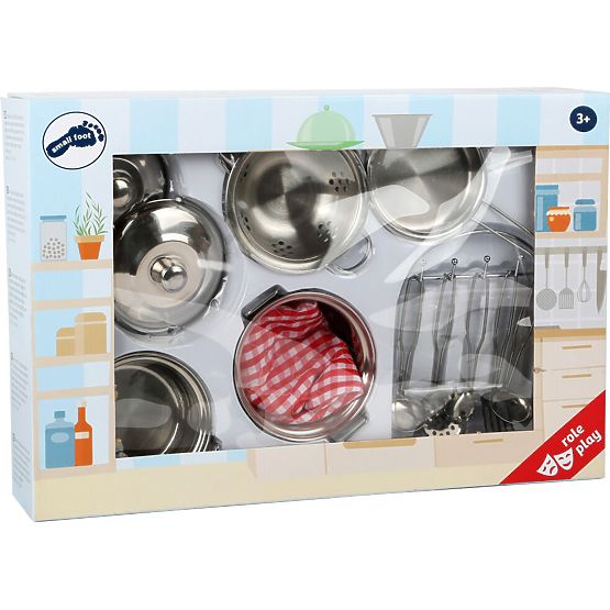 small foot Kovová sada riadu Gustav