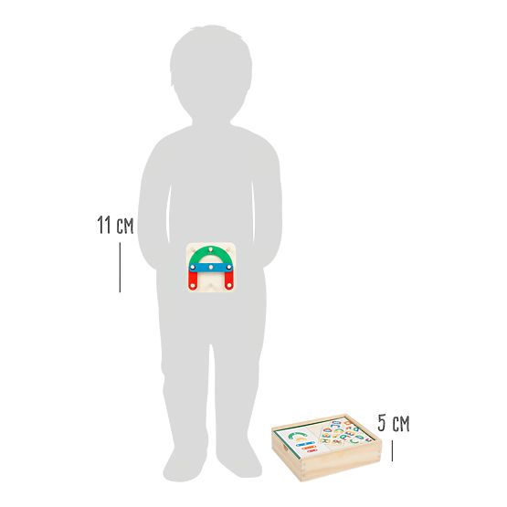 Small Foot Logická hra Písmená a čísla
