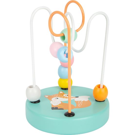 Small Foot Motorický labyrint pastelový Líška