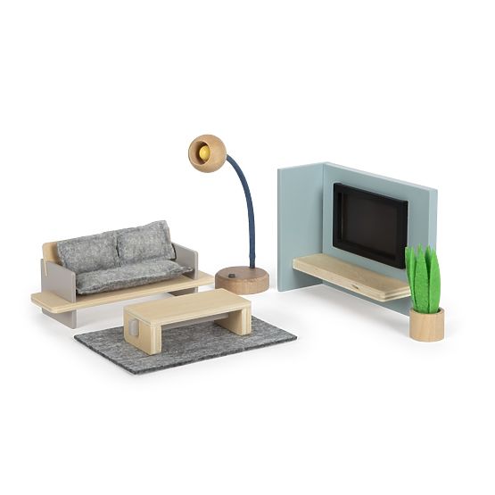 Small Foot Nábytok do domčeka pre bábiky - obývacia izba