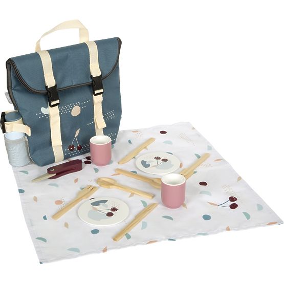 small foot Piknikový batoh s príslušenstvom Tasty