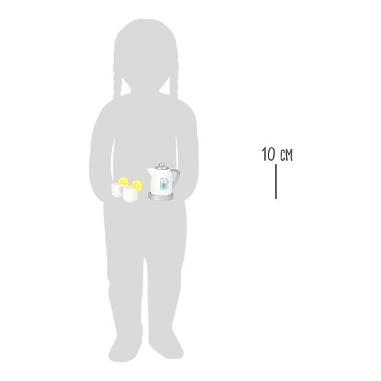 small foot Rýchlovarná kanvica s hrnčekmi