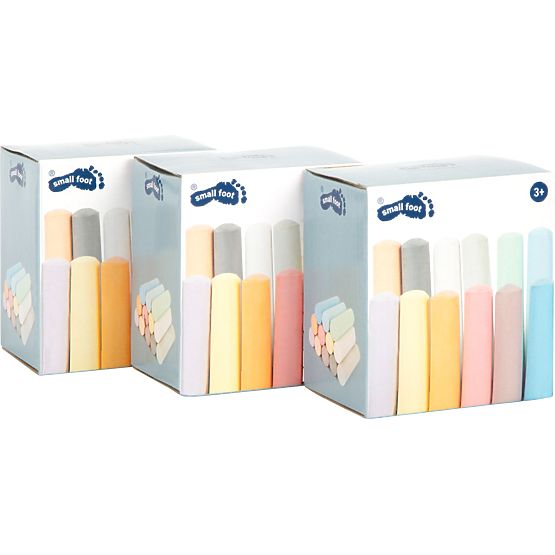 Small Foot Sada veľké farebné kriedy 3 balenia