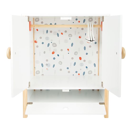 small foot Skriňa pre bábiky Little Button