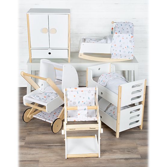 small foot Skriňa pre bábiky Little Button