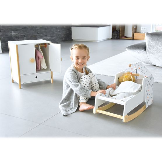 small foot Skriňa pre bábiky Little Button