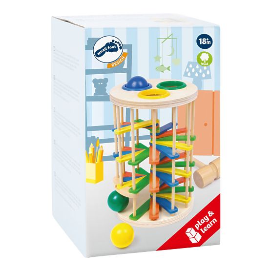 small foot Zatloukačka veža s guľôčkami veľká