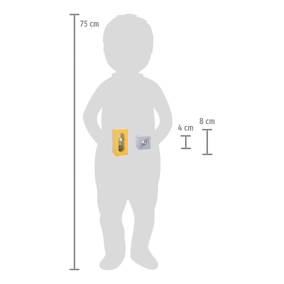 small foot Zmyslové kocky Safari