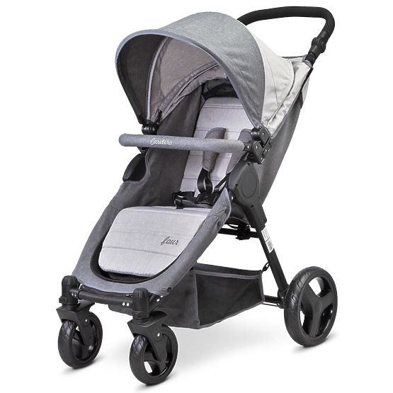 Športový kočík CARETERO FOUR graphite 2018 Sivá