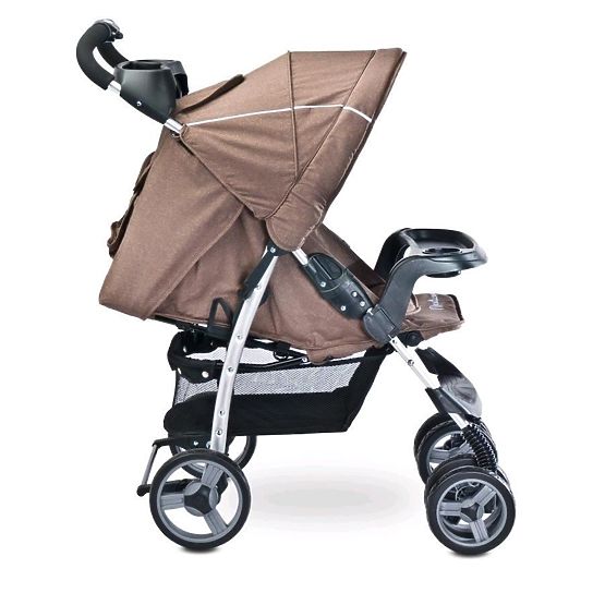 Športový kočík CARETERO Monaco black 2017 Čierna