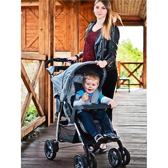 Športový kočík CARETERO Monaco brown 2017 Hnedá