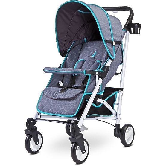 Športový kočík CARETERO Sonata graphite Sivá