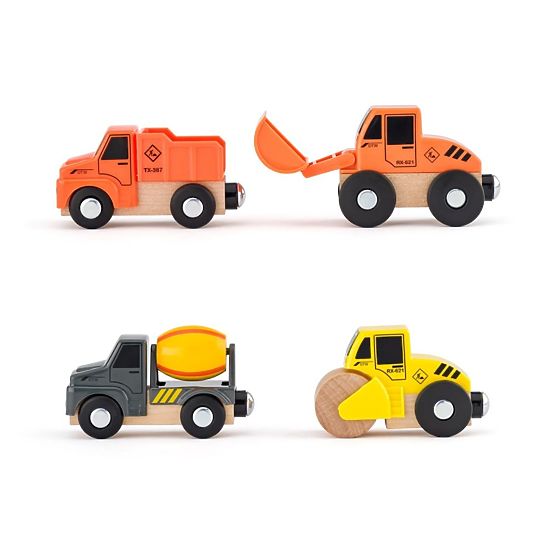 Stavebné vozidlá s vodičmi