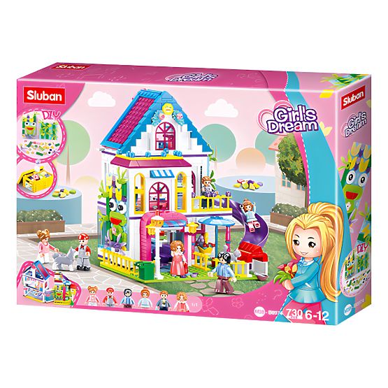 Stavebnica Sluban Girls Dream M38-B0974 - Zábavná vila
