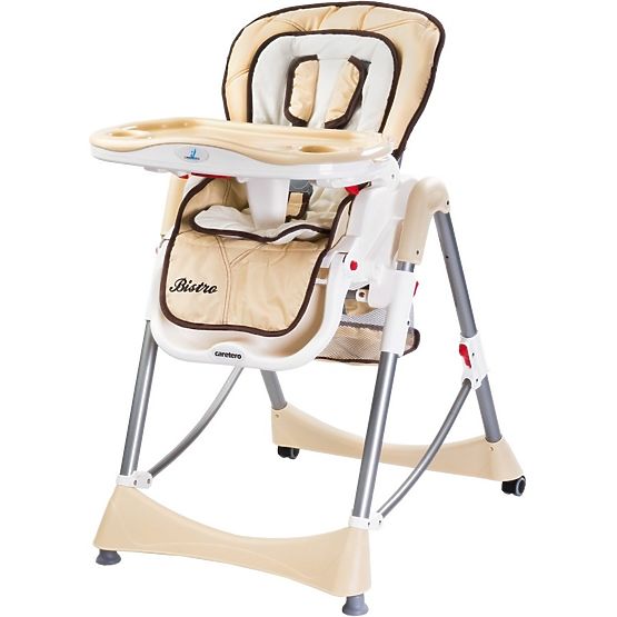 Stolička CARETERO Bistro cappuccino Béžová