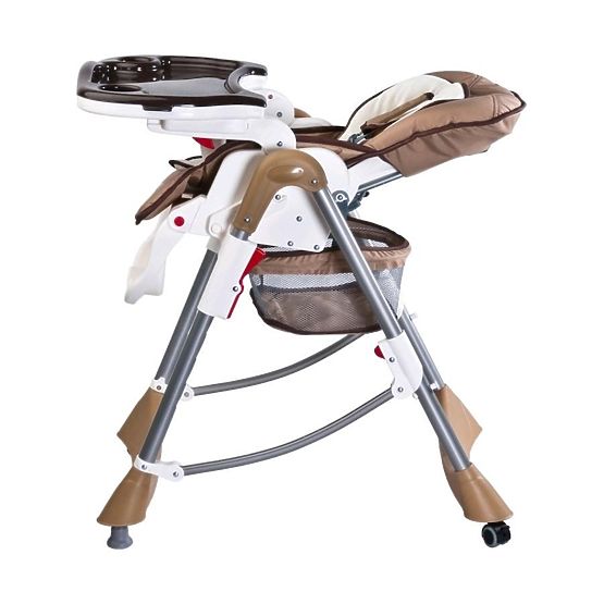 Stolička CARETERO Bistro cappuccino Béžová