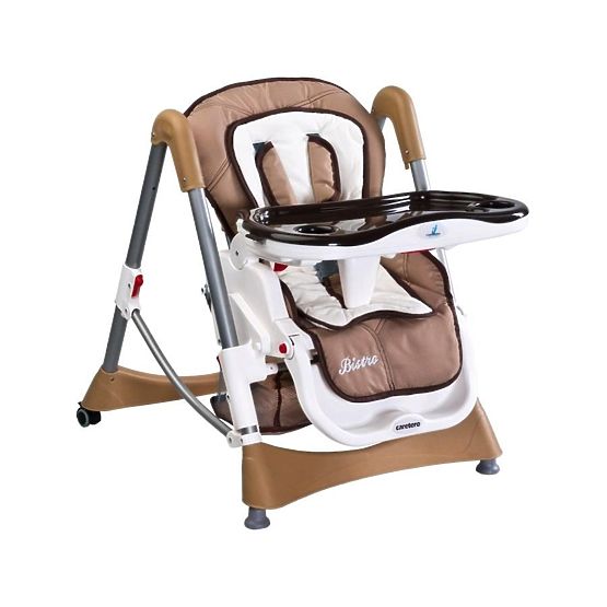 Stolička CARETERO Bistro cappuccino Béžová