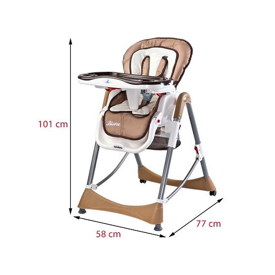 Stolička CARETERO Bistro green Zelená