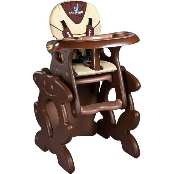 Stolička CARETERO Primus brown Hnedá