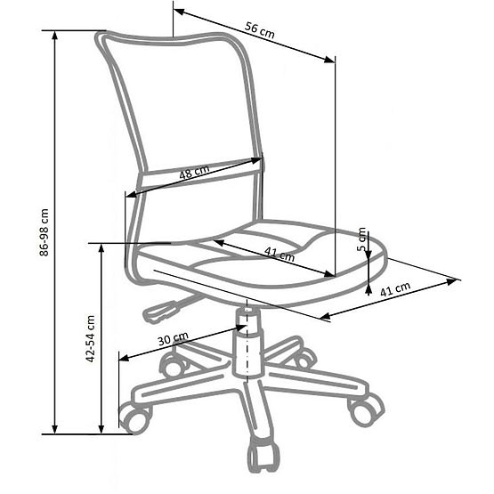 Študentská stolička Dingo