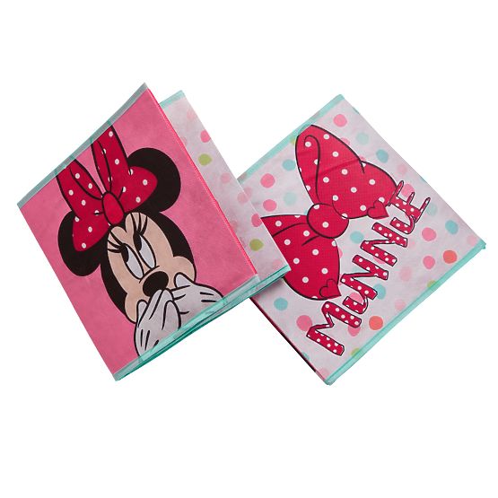 Štyri úložné boxy - Minnie Mouse