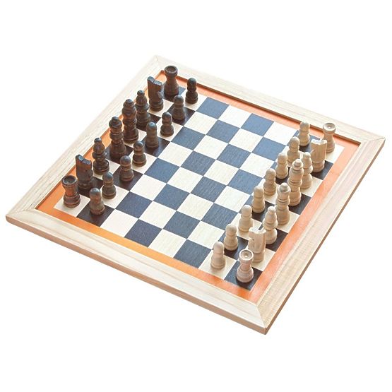 Súprava hier v drevenej krabici