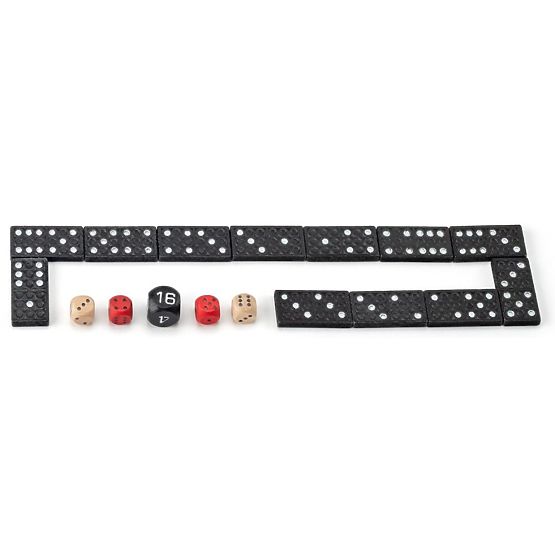 Súprava hier v drevenej krabici