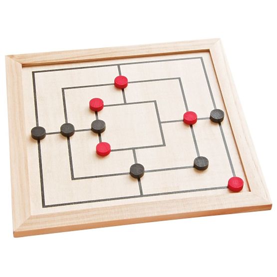 Súprava hier v drevenej krabici