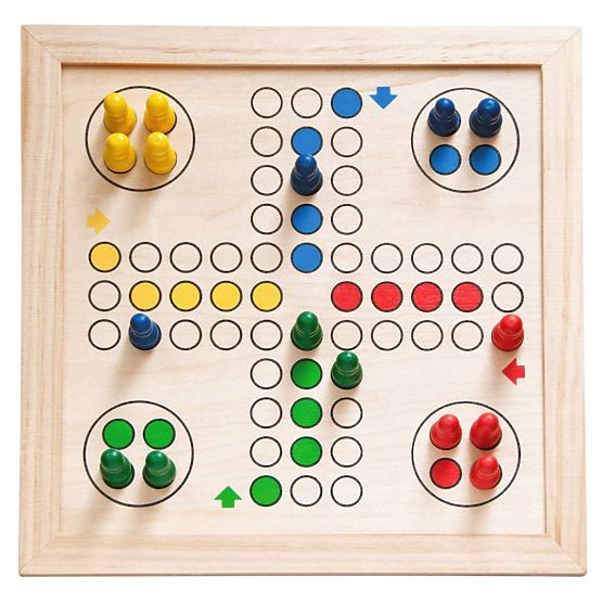 Súprava hier v drevenej krabici