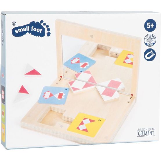 Symetrická skladačka so zrkadlom