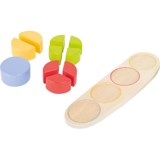 Tabuľka na výučbu zlomkov