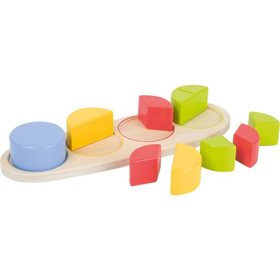 Tabuľka na výučbu zlomkov