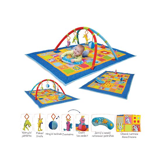 Taf Toys Hrací deka s hrazdou
